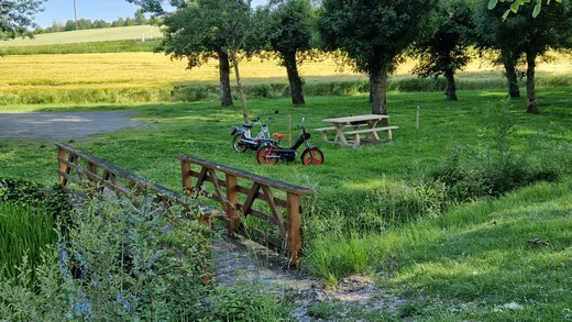 A vintage moped ride in the Loire Valley with ToursNmob